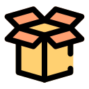 caja abierta icon