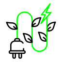 energía verde icon