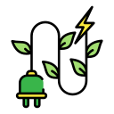 energía verde icon