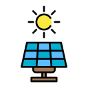 energía solar icon