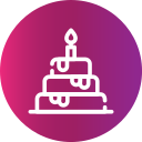 pastel de cumpleaños icon