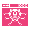 la seguridad cibernética icon