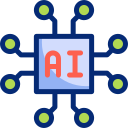 inteligencia artificial animated icon