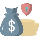 Secure investment icon
