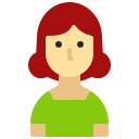 avatar de mujer icon