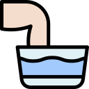 remojo en agua icon