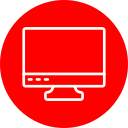 pantalla del monitor icon