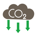 dióxido de carbono icon