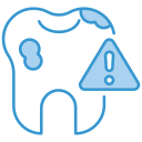 caries dental icon