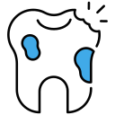 Broken tooth 
