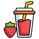 jugo de fresa icon