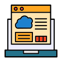 codificación en la nube icon