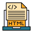 archivo html icon