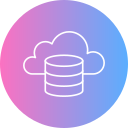 recopilación de datos en la nube icon