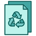 papel ecológico icon