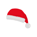 gorro de papá noel icon