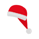 gorro de papá noel icon