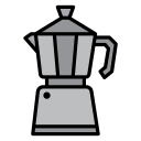 cafetera moka icon