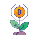 inversión en bitcoin icon