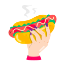 hot dog icon