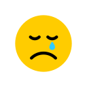 emoji triste icon