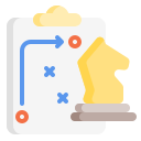 estrategia empresarial icon