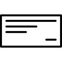 cheque icon