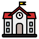 edificio escolar icon