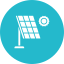 energía solar icon