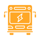 autobús eléctrico icon