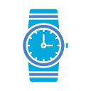 reloj de pulsera icon