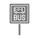 parada de autobús icon