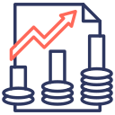 crecimiento del dinero icon