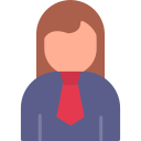 mujer de negocios icon