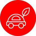 coche ecológico icon