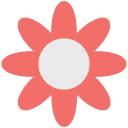 flor roja icon