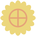 flor amarilla icon