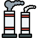 contaminación del aire icon