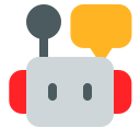 robot conversacional icon