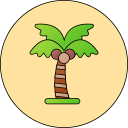 Árbol de coco icon