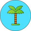 Árbol de coco icon