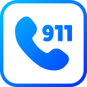 llamada al 911 icon