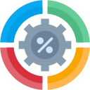 gráfico circular icon