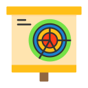 gráfico de radar icon