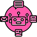 robot conversacional icon