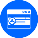 chat web icon