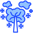 caída de nieve icon