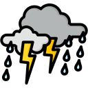 tormenta de lluvia icon