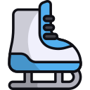 zapato de patinaje sobre hielo icon