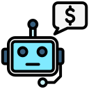 robot conversacional icon